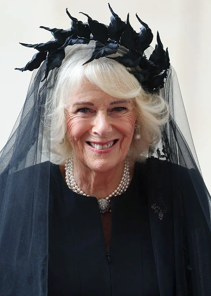Queen Consort Camilla's outfit to meet Pope Leo today (23 October) has raised many eyebrows (Chris Jackson / Staff / Getty Images)