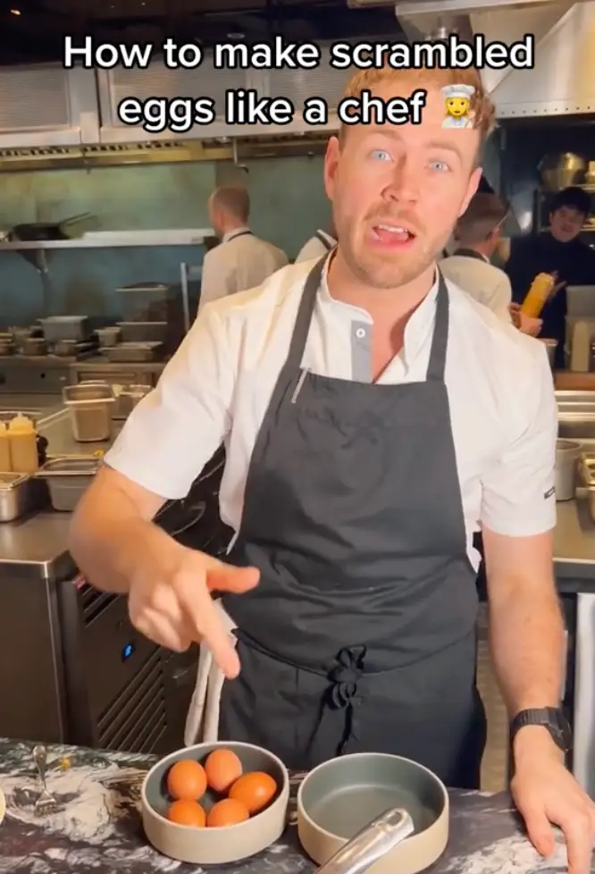 The chef has delighted viewers with his recipe.