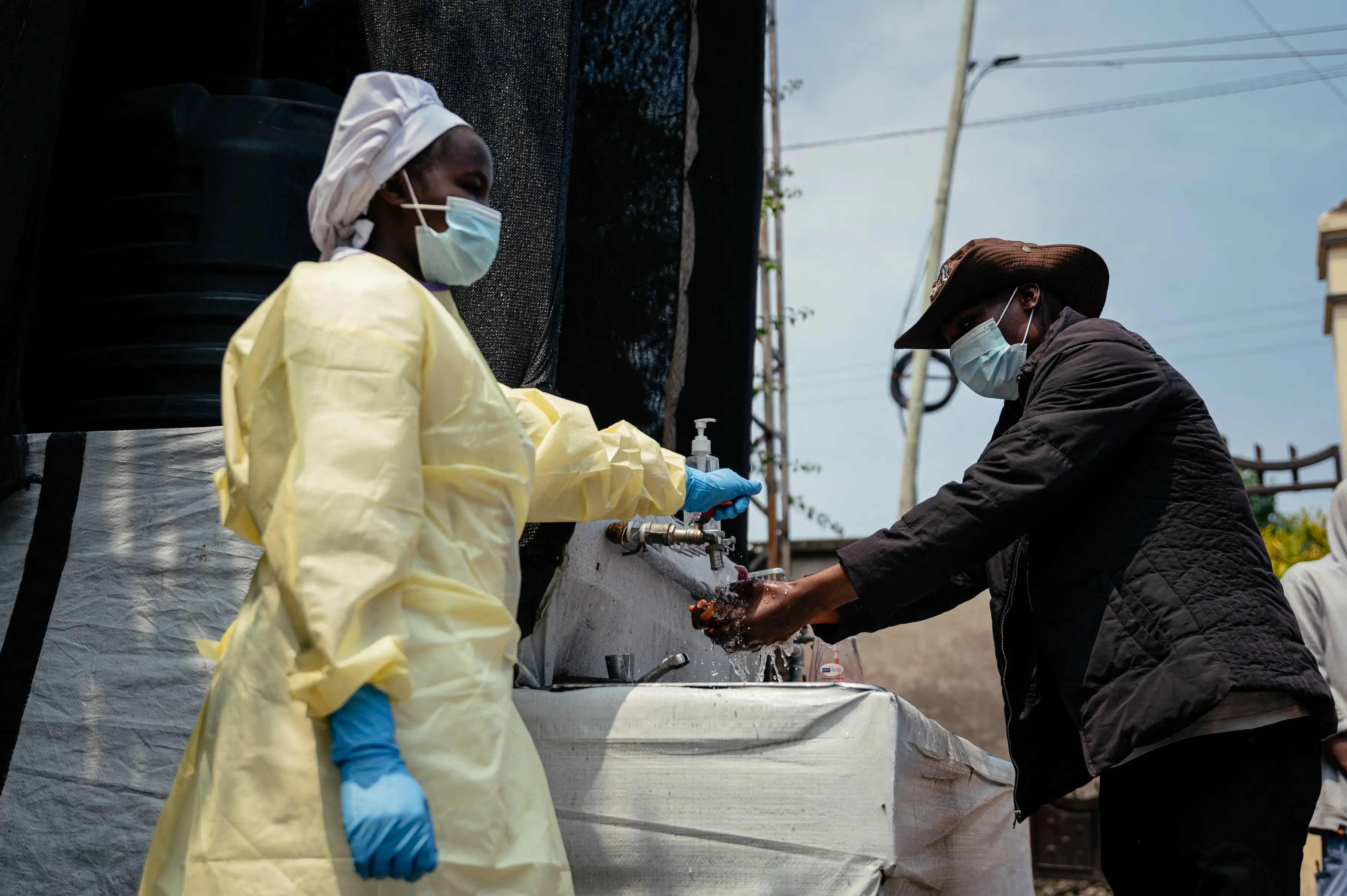 An emergency meeting was held by WHO representatives (Jospin Mwisha / AFP via Getty Images)