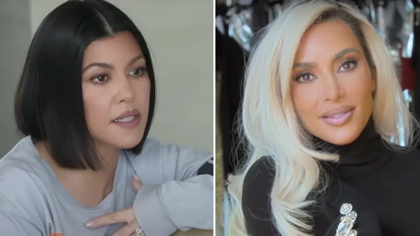 Kourtney Kardashian breaks down in tears as she slams Kim for 'copying' her with brand deal