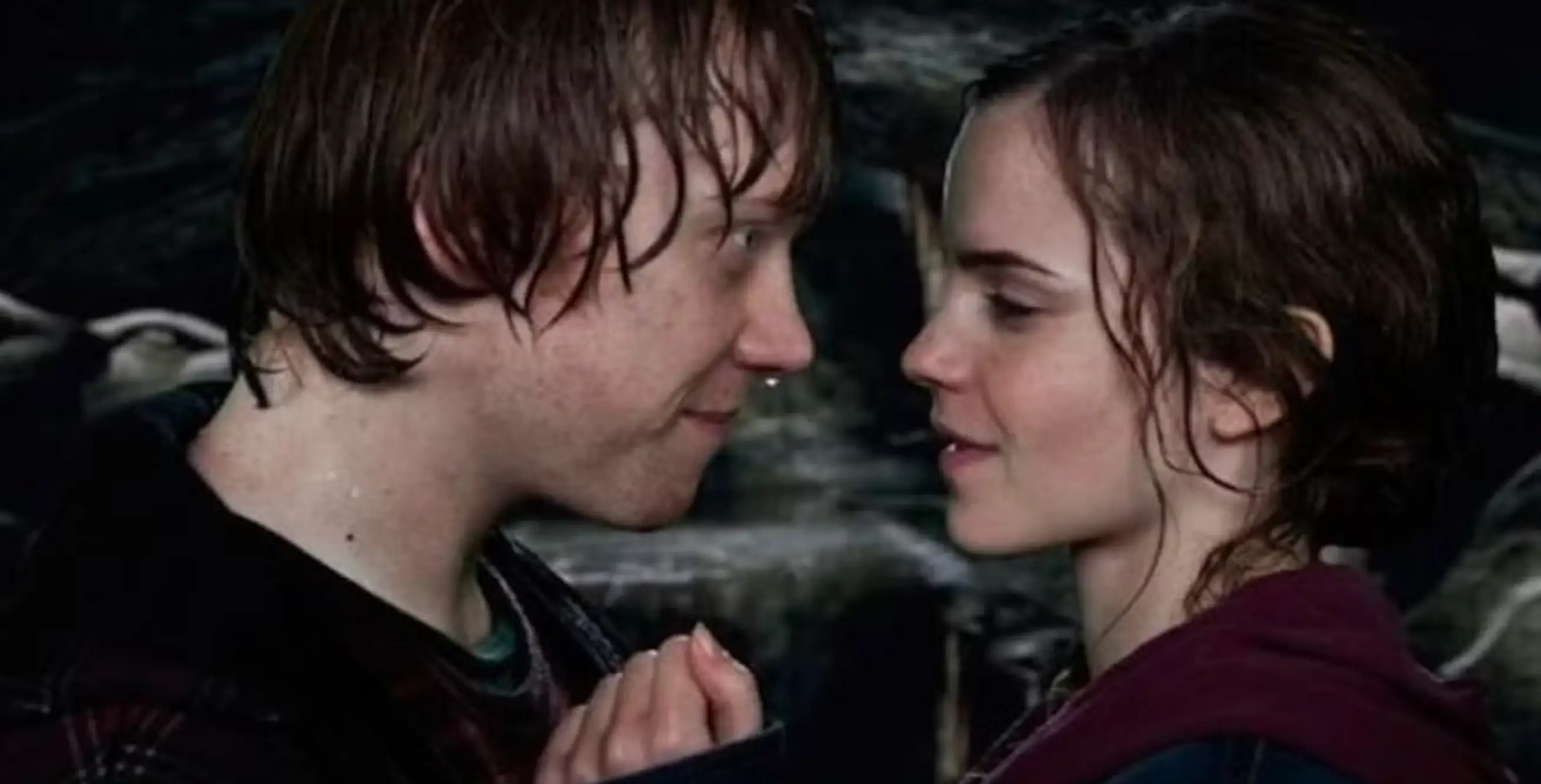 JK Rowling once revealed her thoughts on Ron and Hermione's compatibility (Warner Bros.)