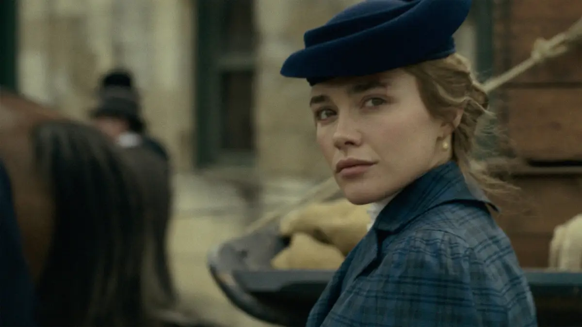 Pugh's character, Cathy Ames, is a controversial figure but is put in a vulnerable position (Netflix)