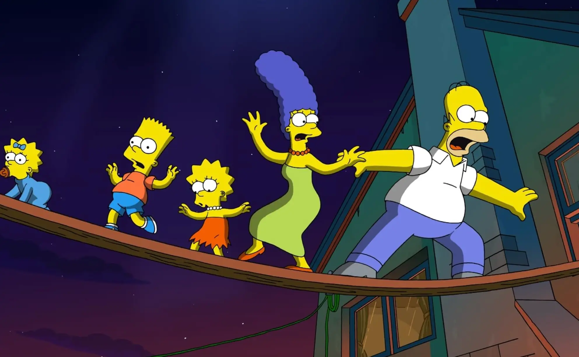 The first Simpsons movie came out in 2007 (20th Century Fox)