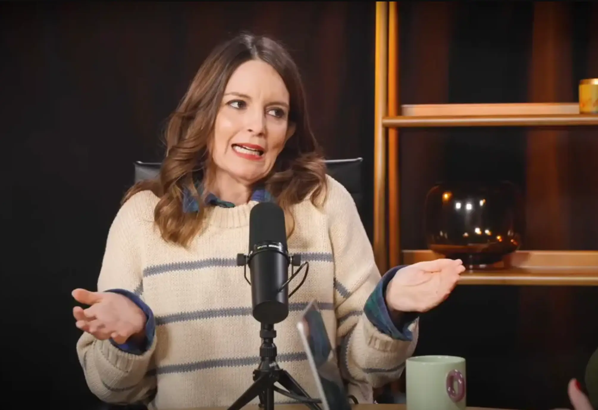 Mean Girls star, Tina Fey, shared her thoughts on rich people who have 'side hustles' (YouTube/Good Hang with Amy Poehler)