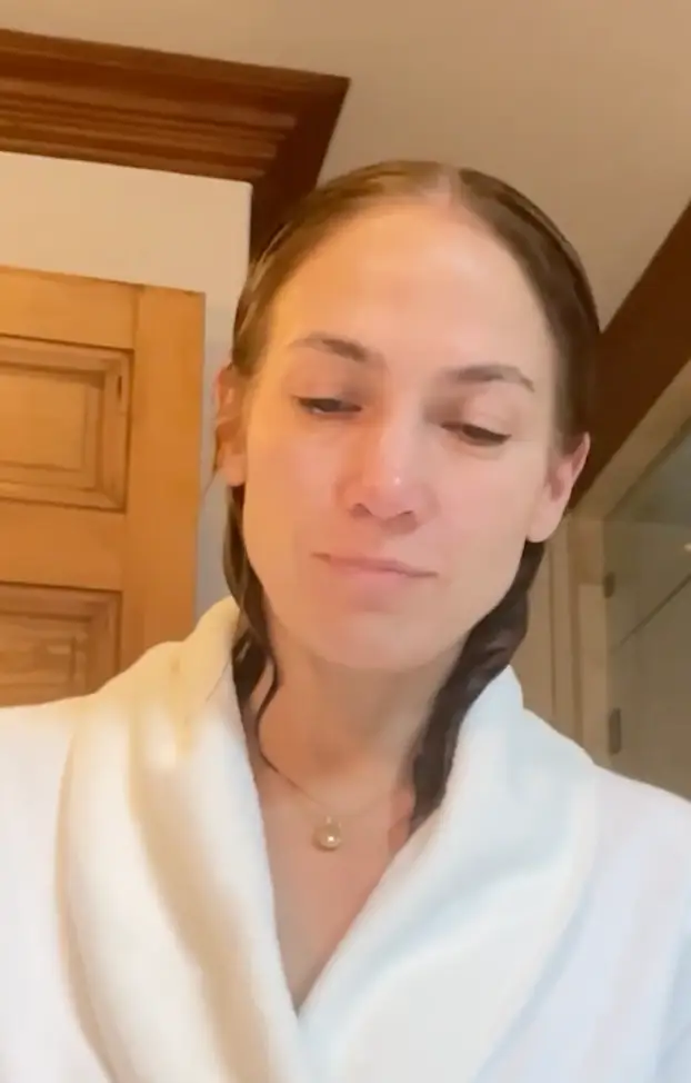 Jennifer Lopez's skin looks ageless.