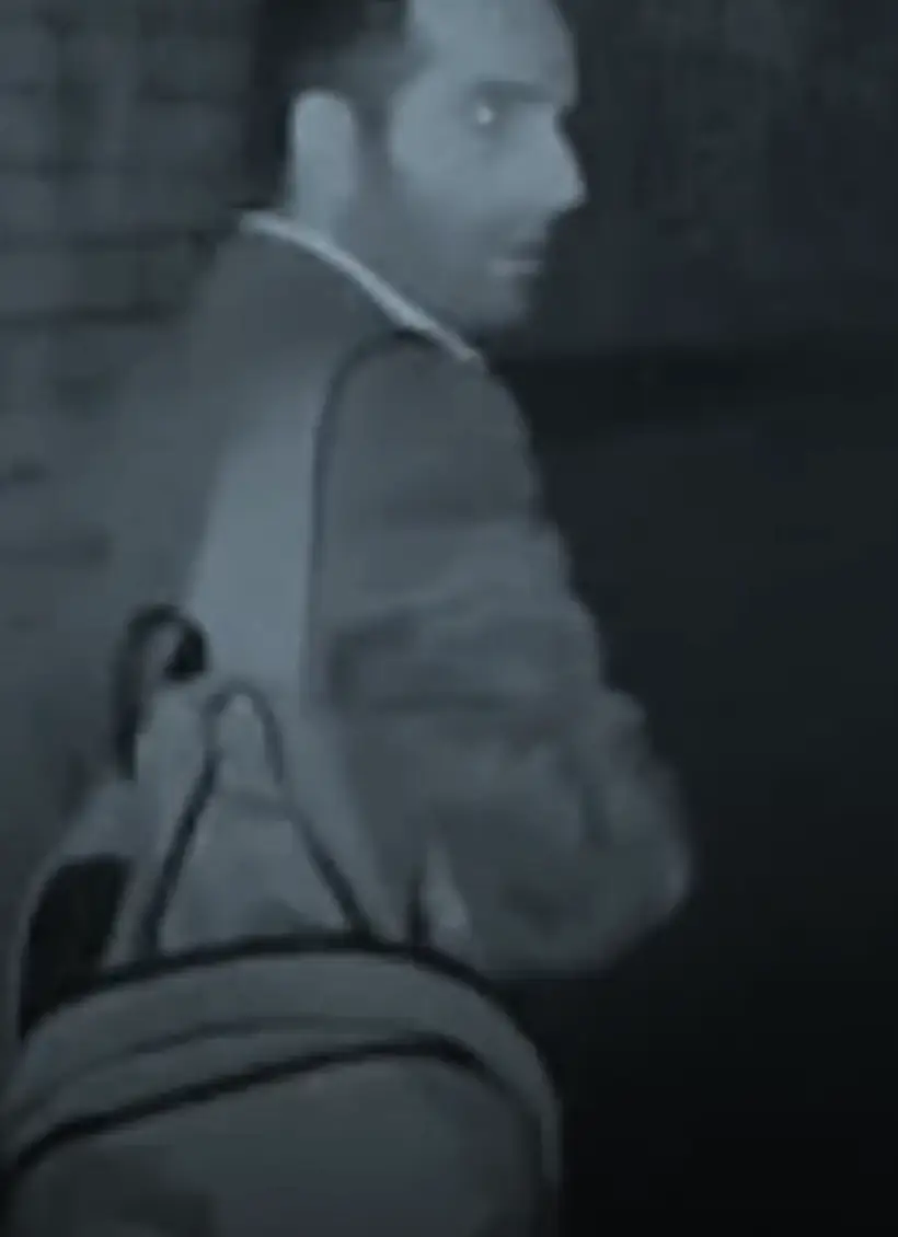 Chads was caught on doorbell camera footage breaking into the house and stealing Grace's journal (TikTok/Channel4)