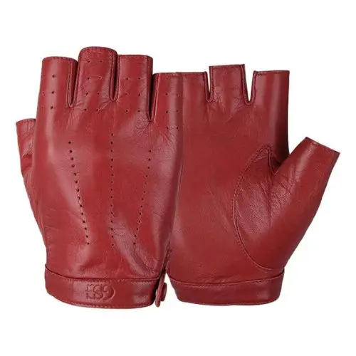 GSG SINCE 1998 Womens Leather Fingerless Gloves, Amazon