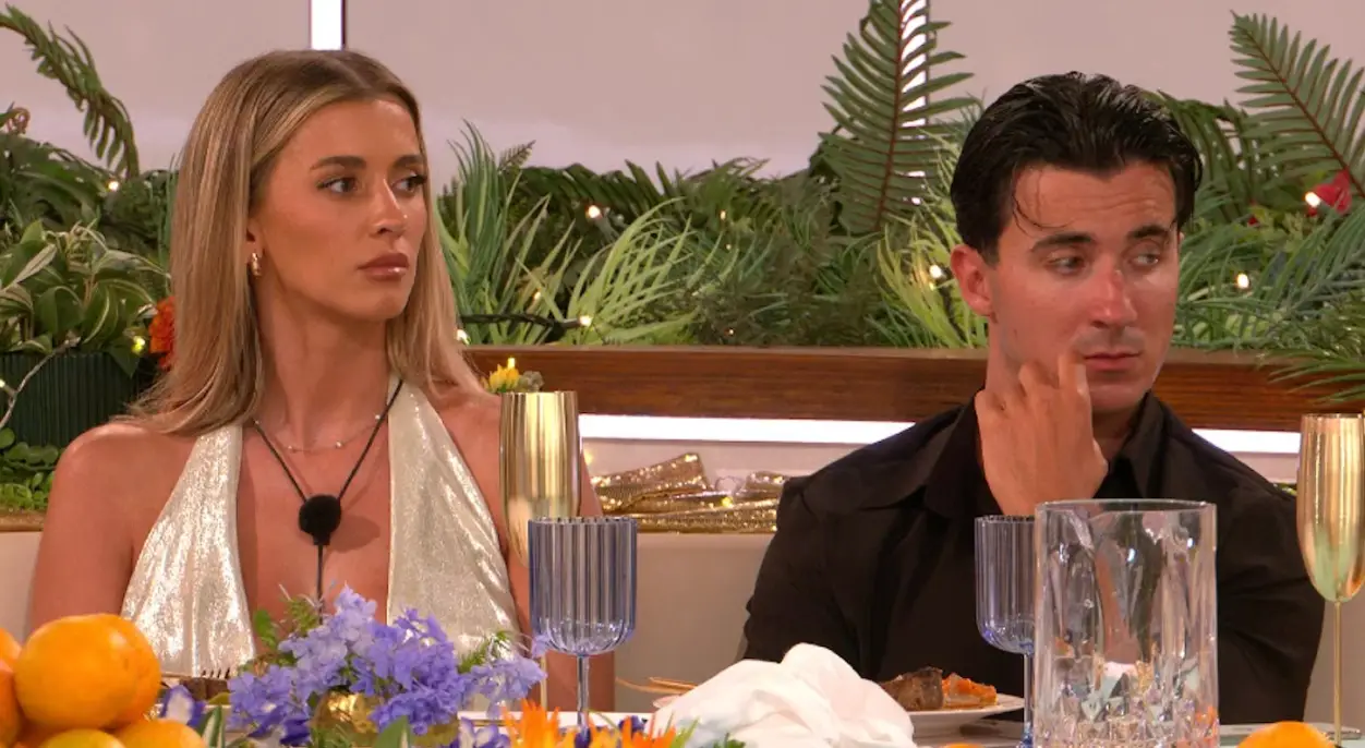 Jessy claimed boys and girls can't converse during mealtimes (ITV)