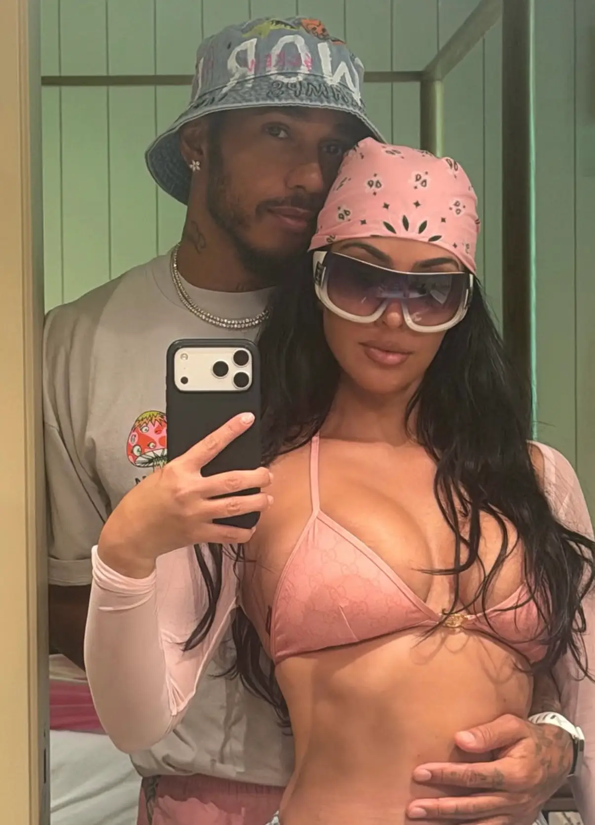Fans have been delighted that Kim Kardashian and Lewis Hamilton are sharing so many sweet pictures (instagram/@‌kimkardashian)