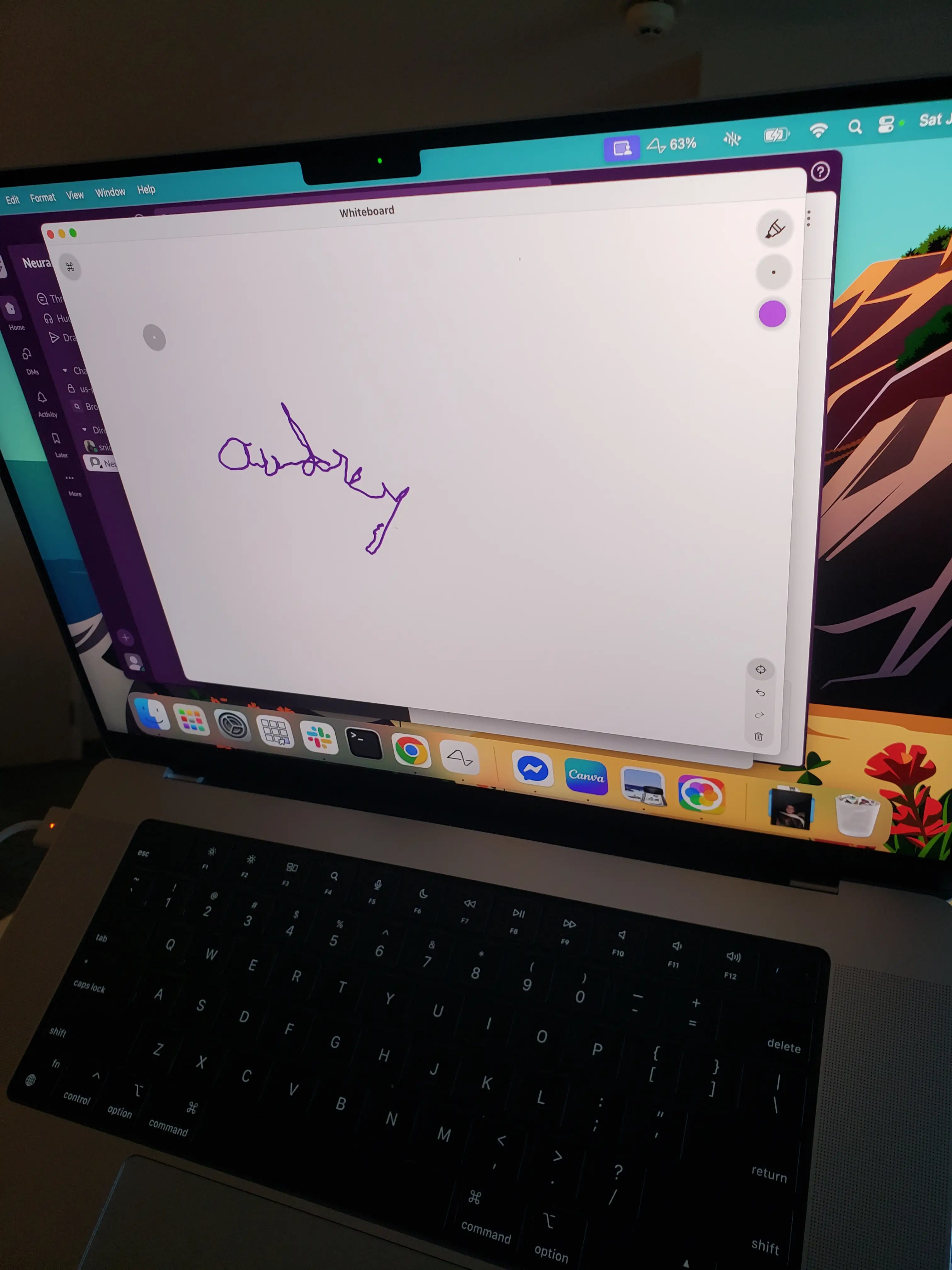 Audrey has been able to write out her name (Twitter/@‌NeuraNova9)