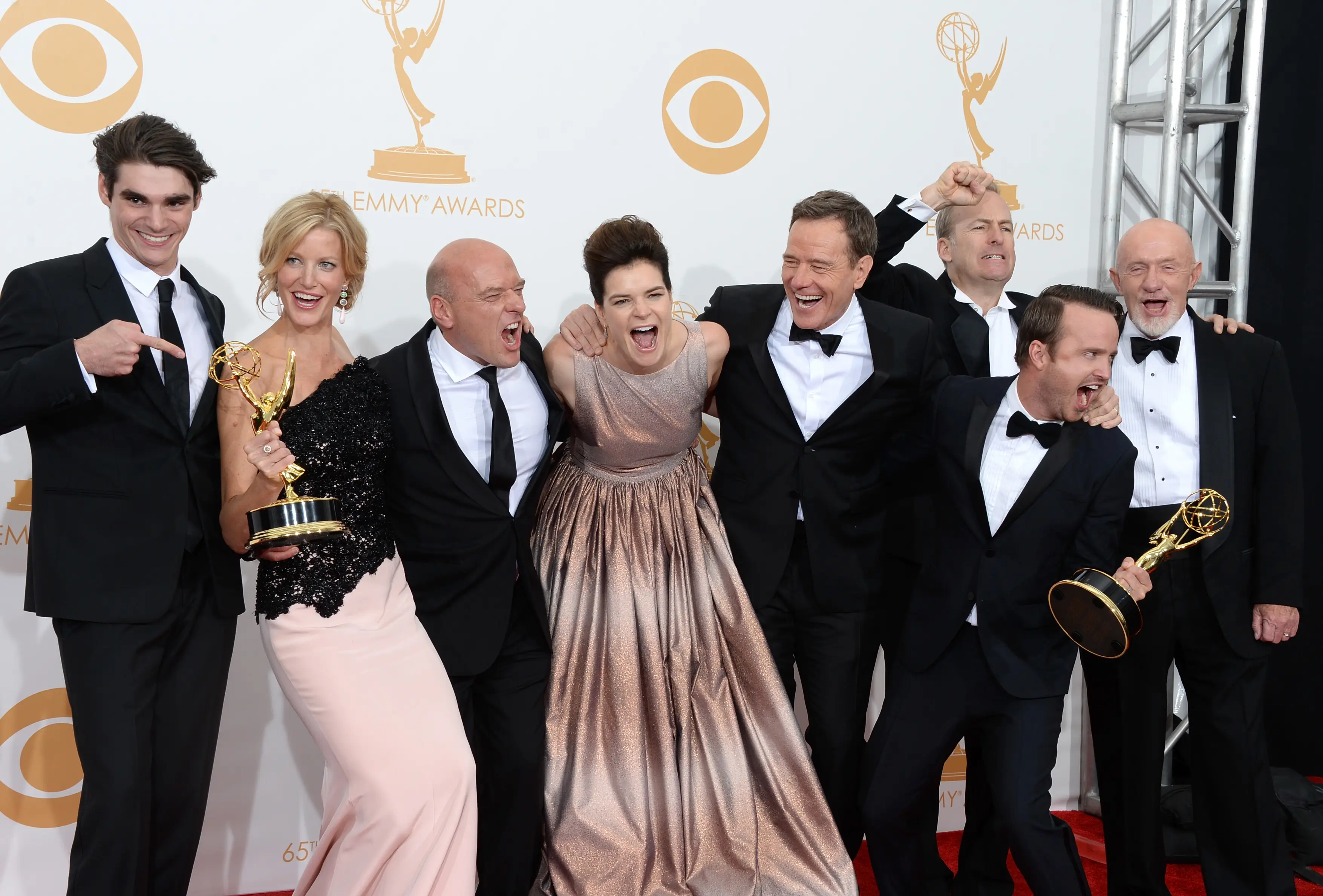Aaron Paul, who played Jesse Pinkman on the show, has also shared an emotional message (Jason Merritt/Getty Images)