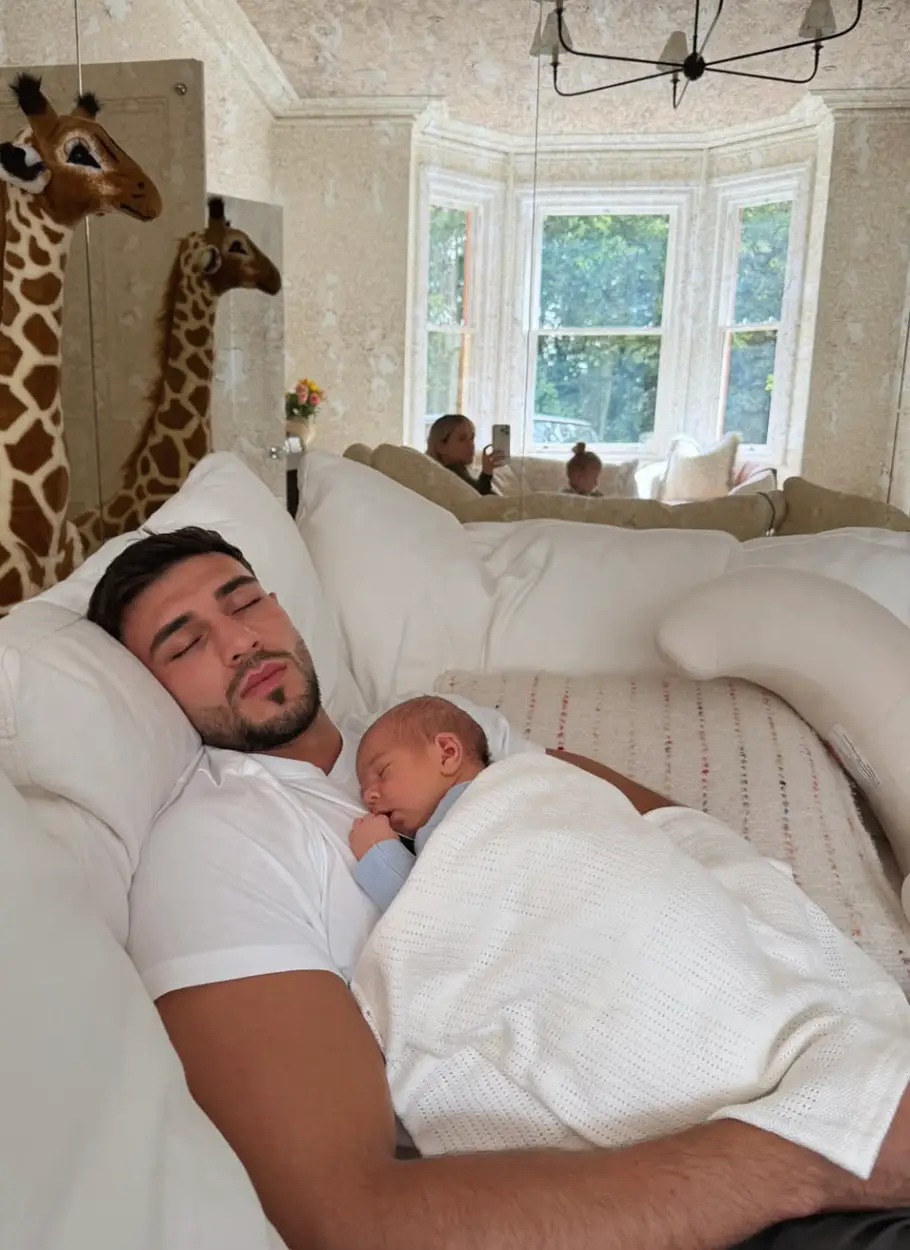 Molly-Mae Hague and Tommy Fury announced their newborn son's name over the weekend (Instagram/@mollymae)