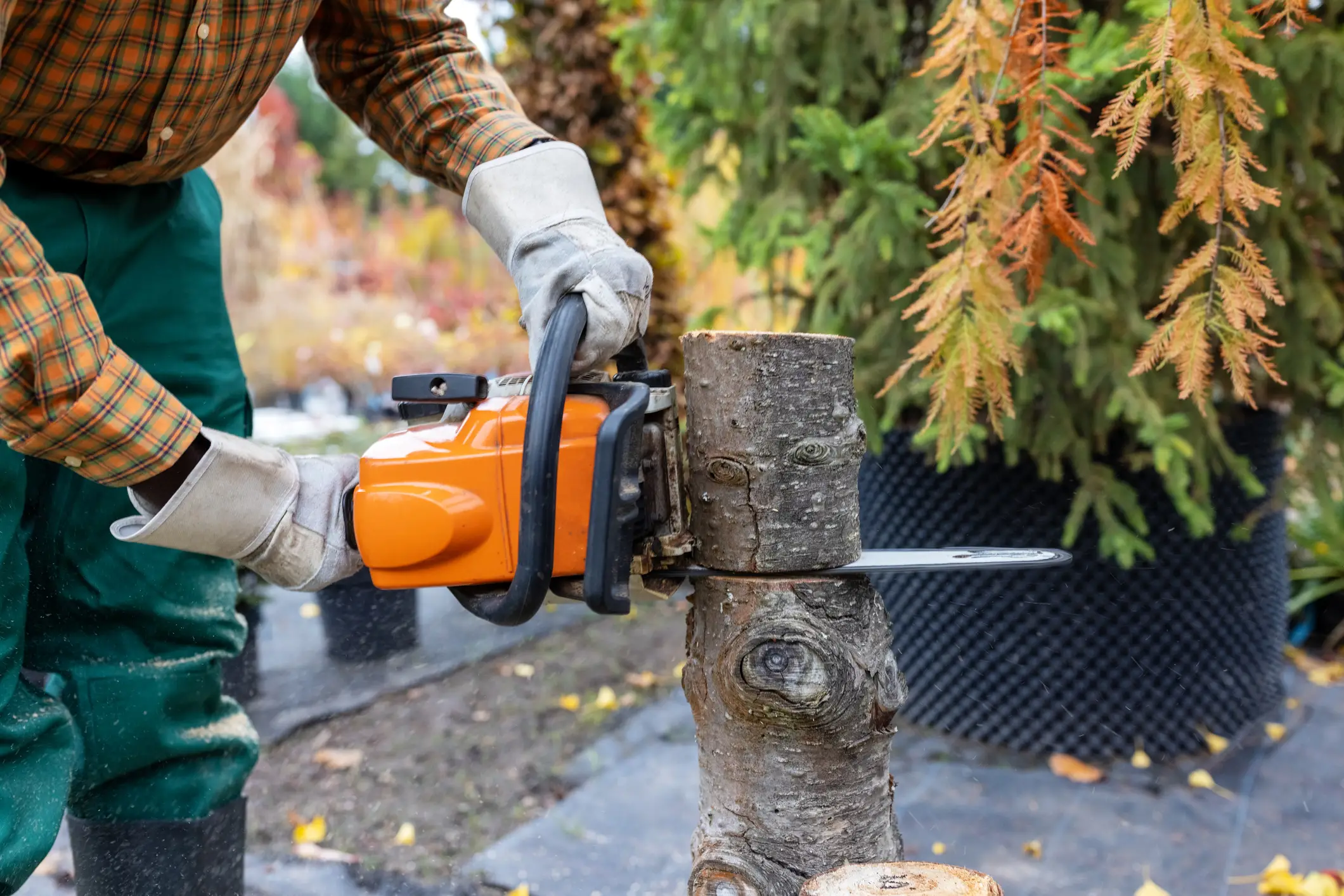 The chainsaw we know today is associated with lumber (Getty Stock)