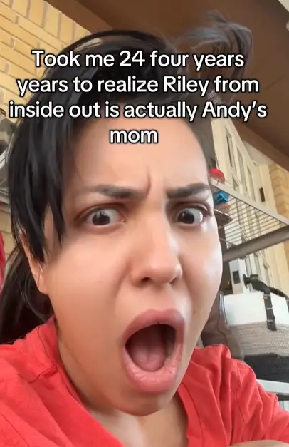Could Riley from Inside Out be Andy's mum from Toy Story? (Instagram/@asheleyspam)
