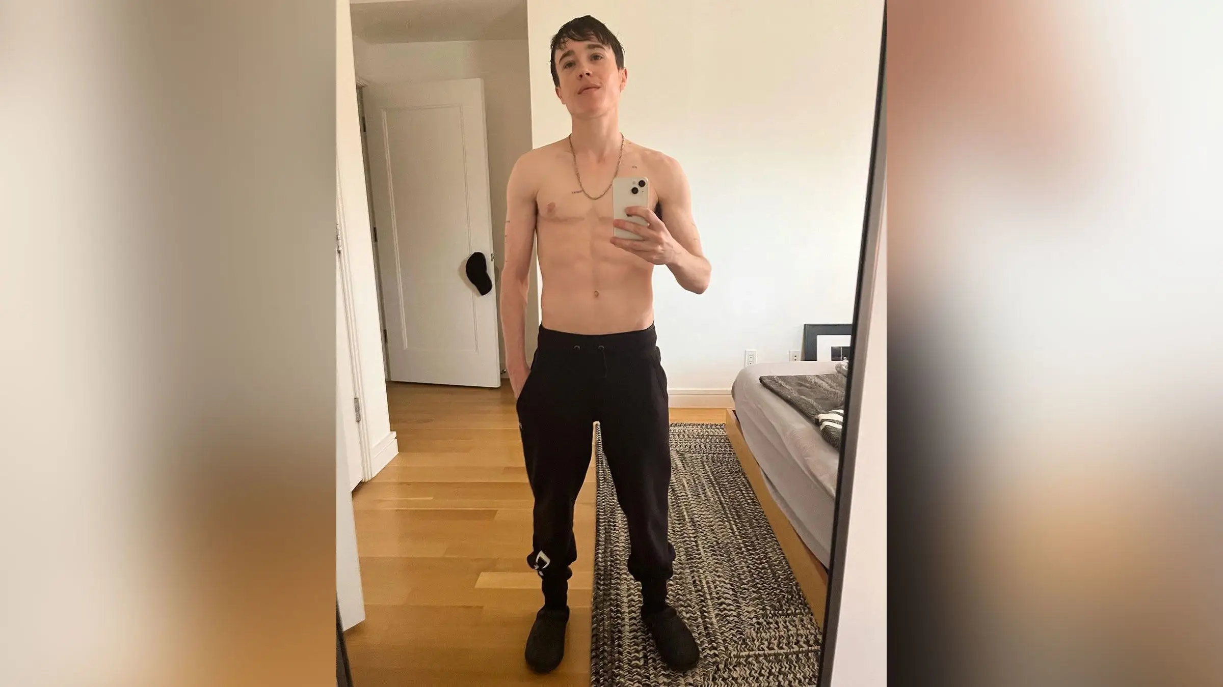 Elliot Page has revealed he had a secret relationship with an A-list star (Instagram/elliotpage)