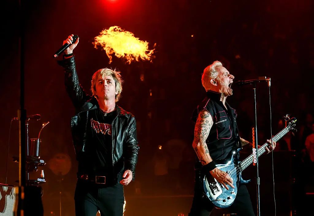 Green Day are also performing at the sporting event (Kevin Mazur/Getty Images)
