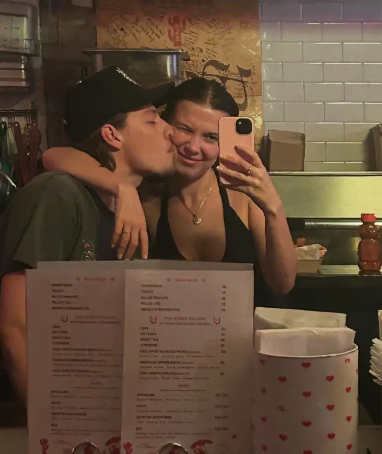 The 21-year-old actress revealed she had adopted a baby with her husband Jake Bongiovi last month (Instagram/milliebobbybrown)