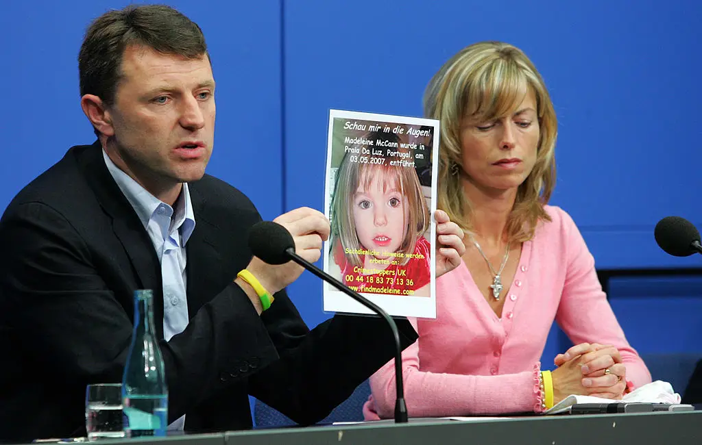 Kate and Gerry McCann in 2007 (Miguel Villagran/Getty Images)
