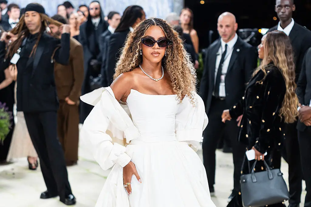 A special exception was granted for Blue Ivy due to her mum being a co-chair of the event (TheStewartofNY/Getty Images)