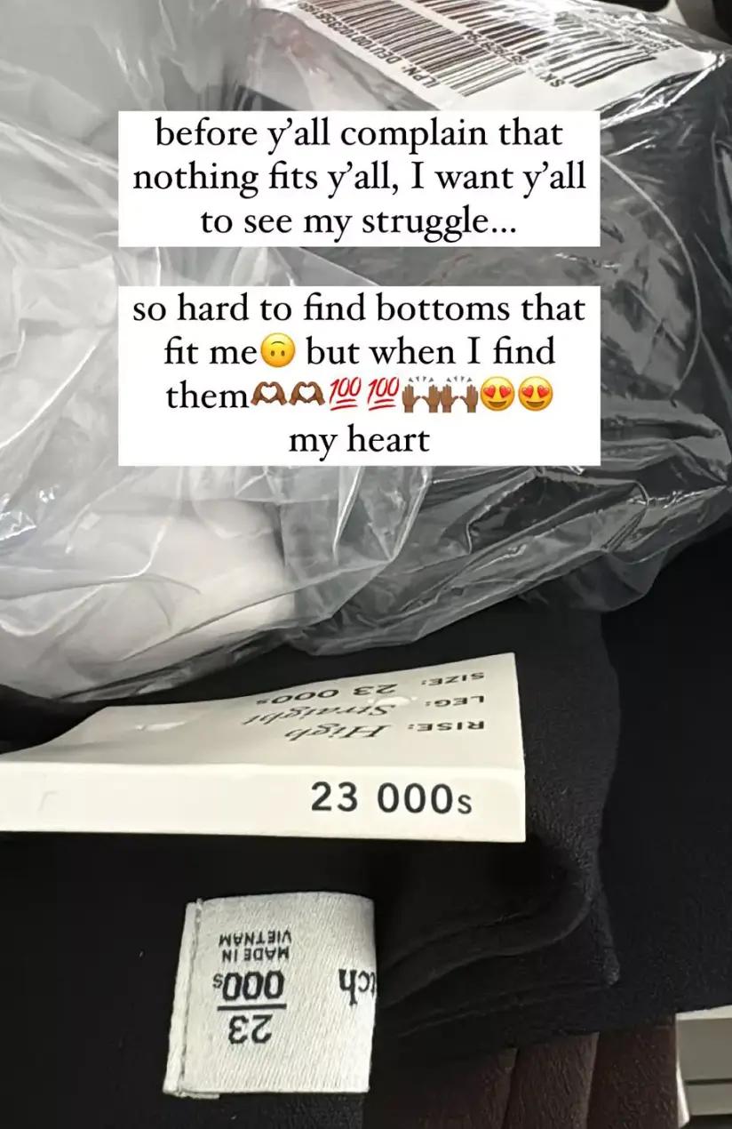 Simone spoke about what size jeans she wears (Instagram/@simonebiles)