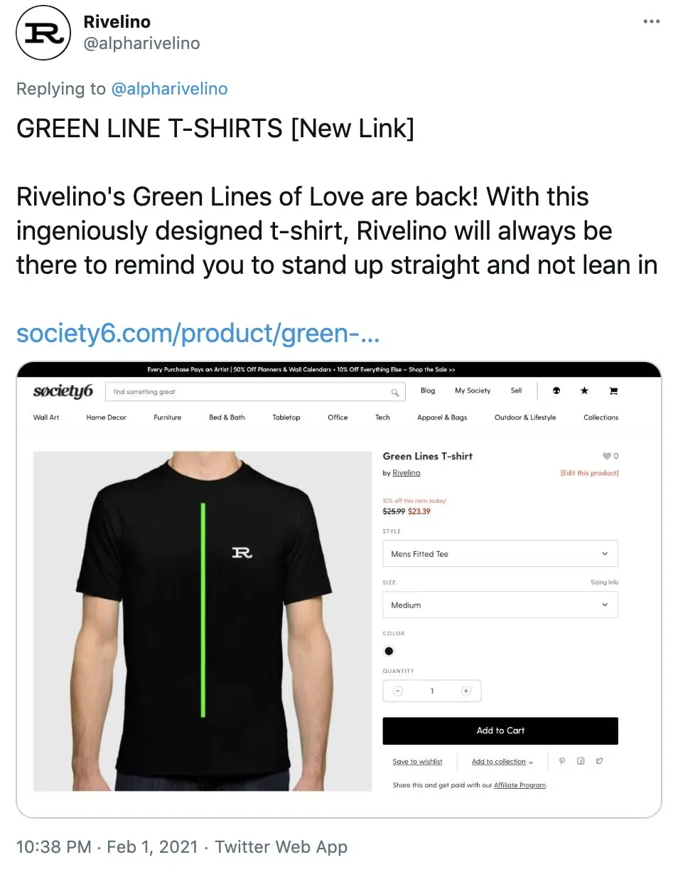 The extremely bizarre concept is known as the 'green line theory'. (X/@alpharivelino)