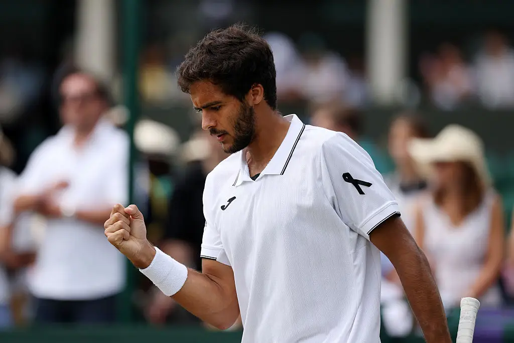 A Wimbledon Tournament rule dating back 148 years has been broken following the tragic passing of Liverpool FC player, Diogo Jota (Ezra Shaw / Staff / Getty Images)