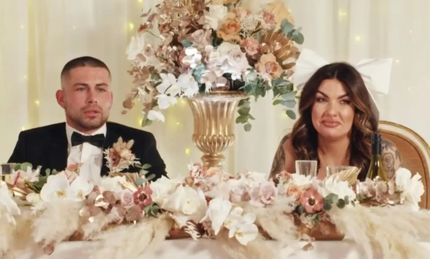 Sionainn and Ryan had a bit of a rocky start (Channel 4)