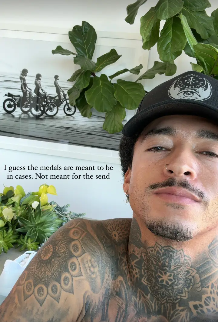 Huston vented his frustrations on Instagram. (Instagram/@nyjah)