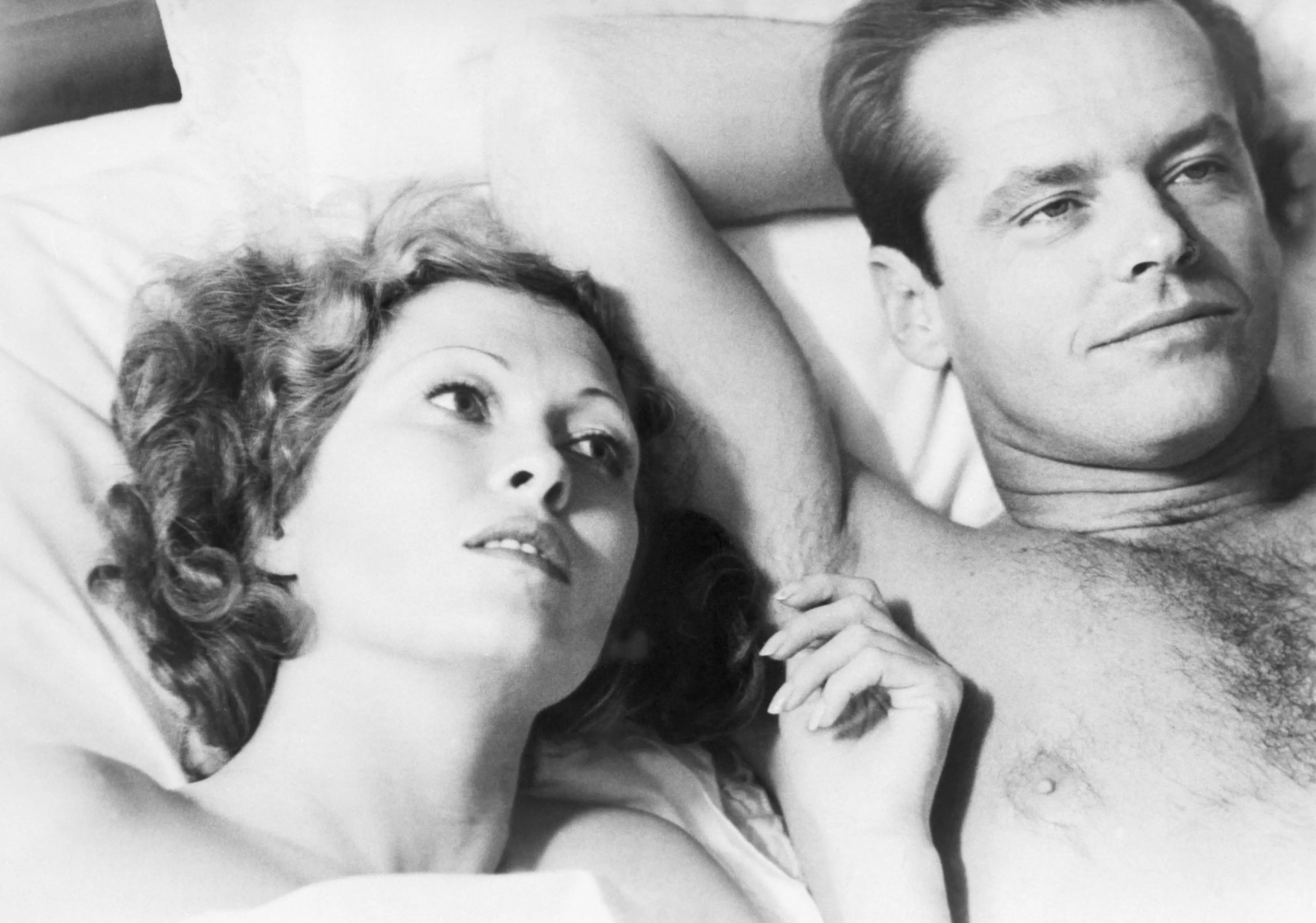 Nicholson and Faye Dunaway in Chinatown (Bettman/Getty Images)