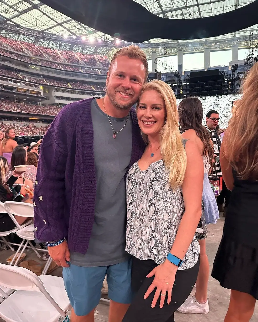 The family-of-four managed to evacuate their property (Instagram/@heidimontag)