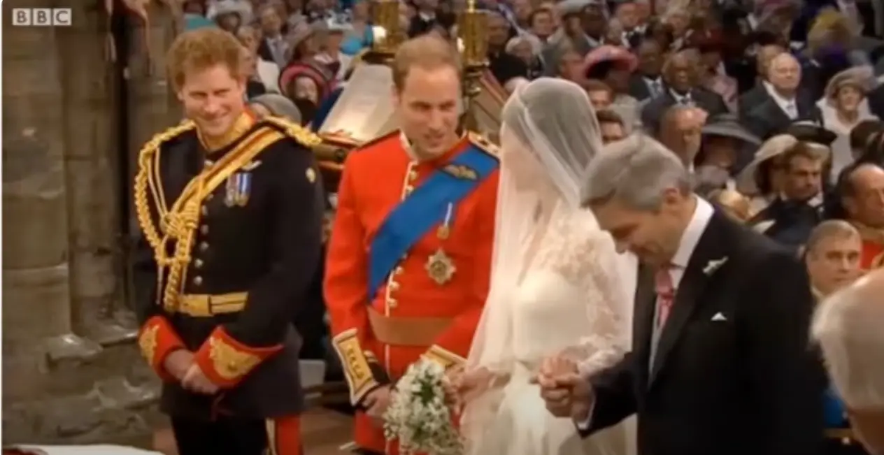 What did William whisper to Kate? (BBC)