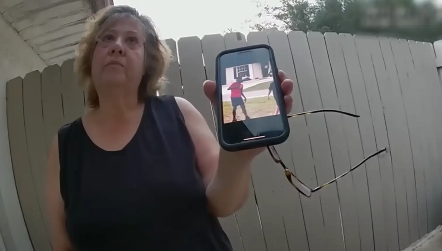 Lorincz admitted to racially abusing AJ's children (Netflix)