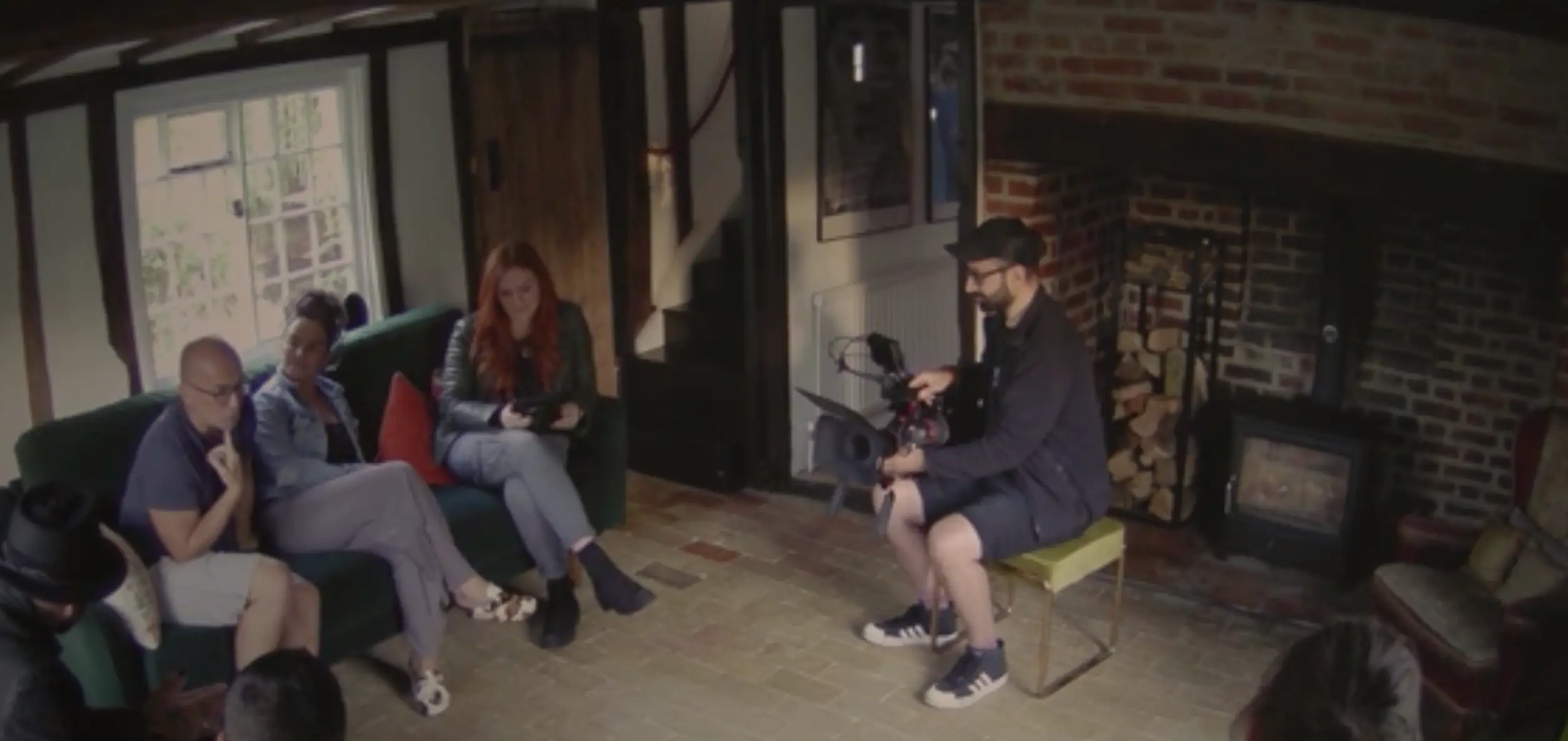 The investigation team used various ghost-hunting apparatus, including a voice box, to seek out spirits.