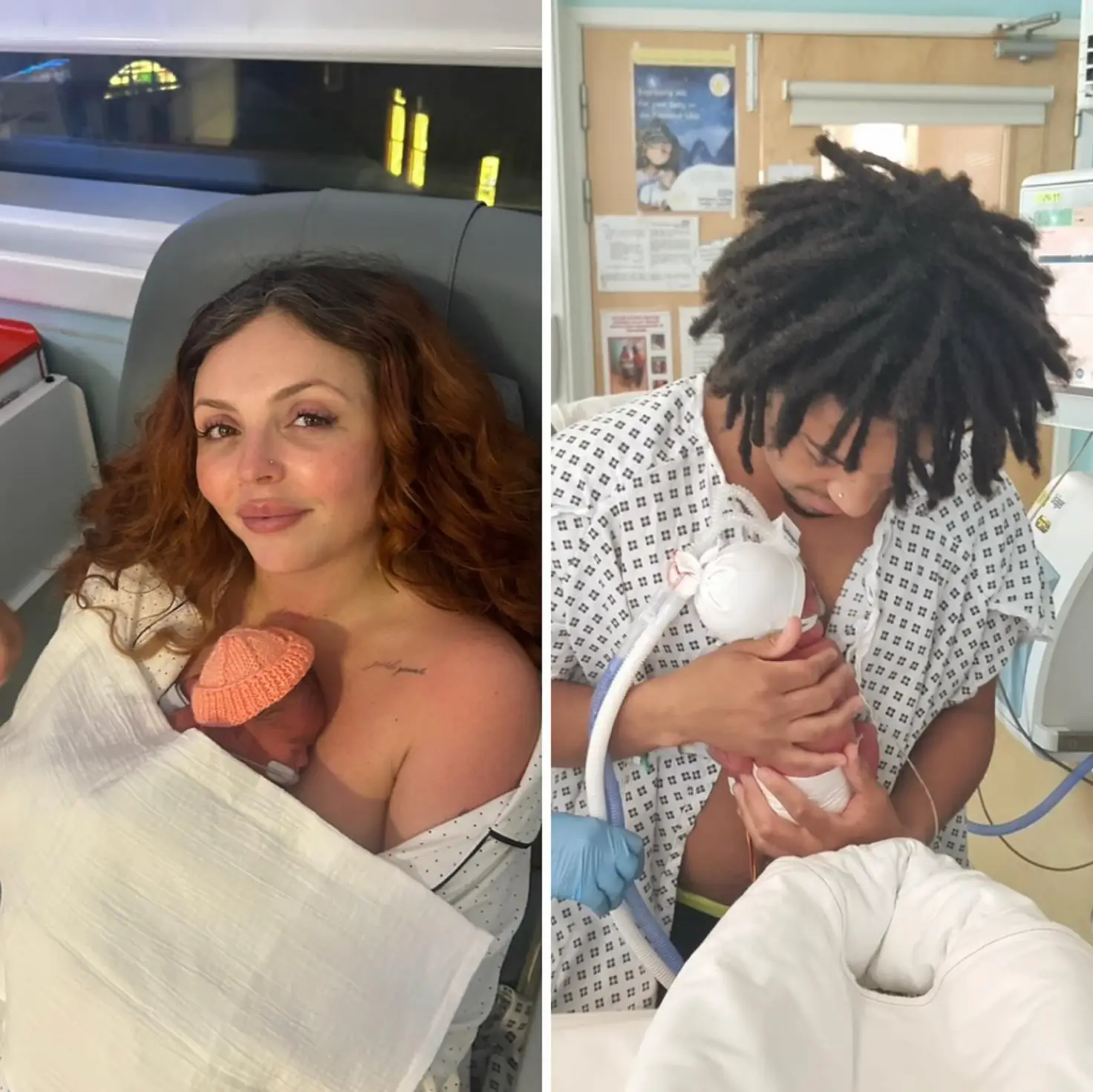 Jesy welcomed her twins two months early (Instagram/@jesynelson)