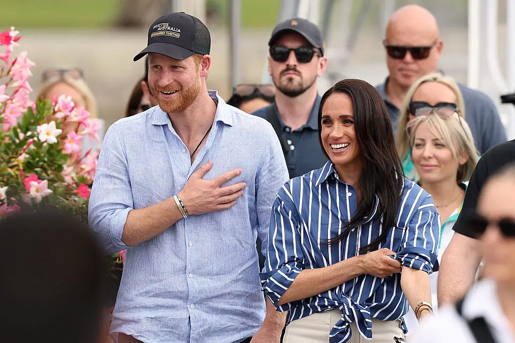 Meghan Markle and the couple's two young children Archie and Lilibet won't be joining Harry in London (Cameron Spencer/Getty Images)