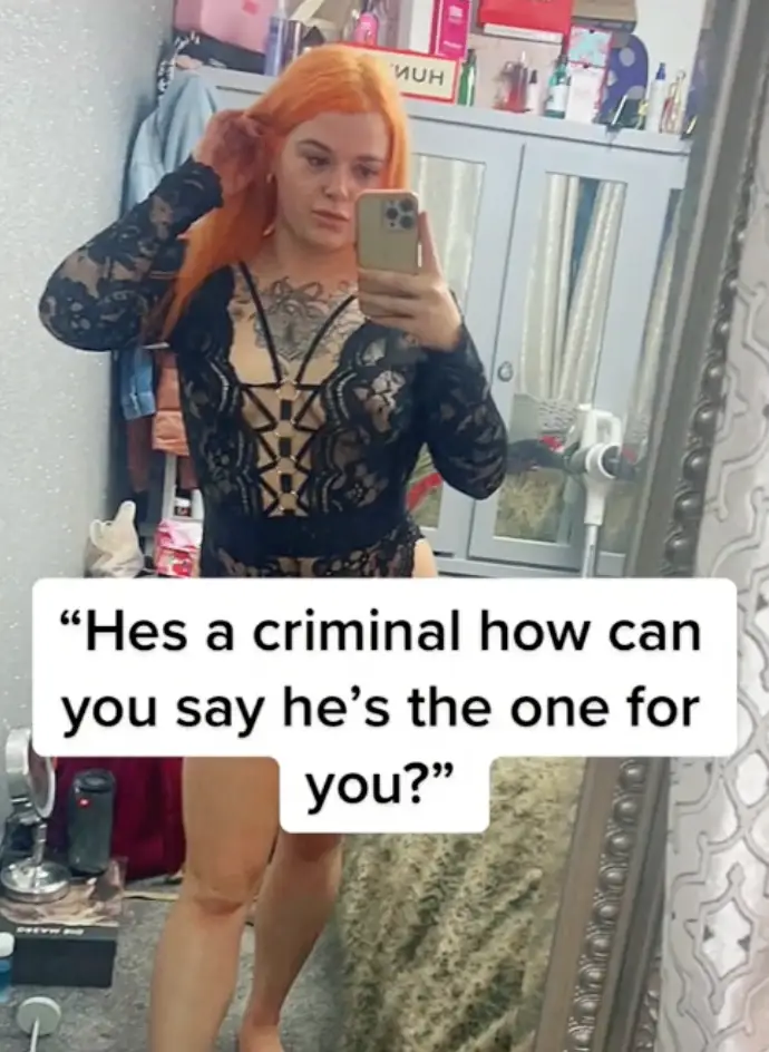 Katie explained how she ended up falling in love with an American prisoner.