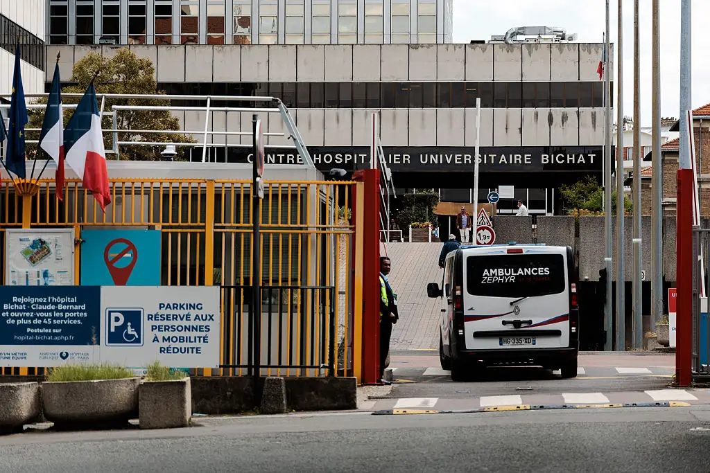 The French woman is in 'critical condition' in a Paris hospital (GAUTHIER BEDRIGNANS/Getty Images)