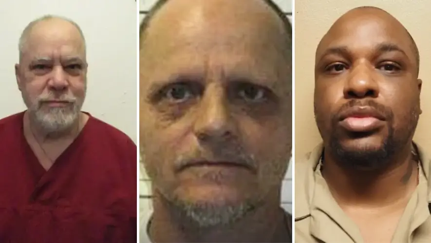 First triple execution in US for 16 years carried out after one inmate delivers sobering final words to victim's daughters