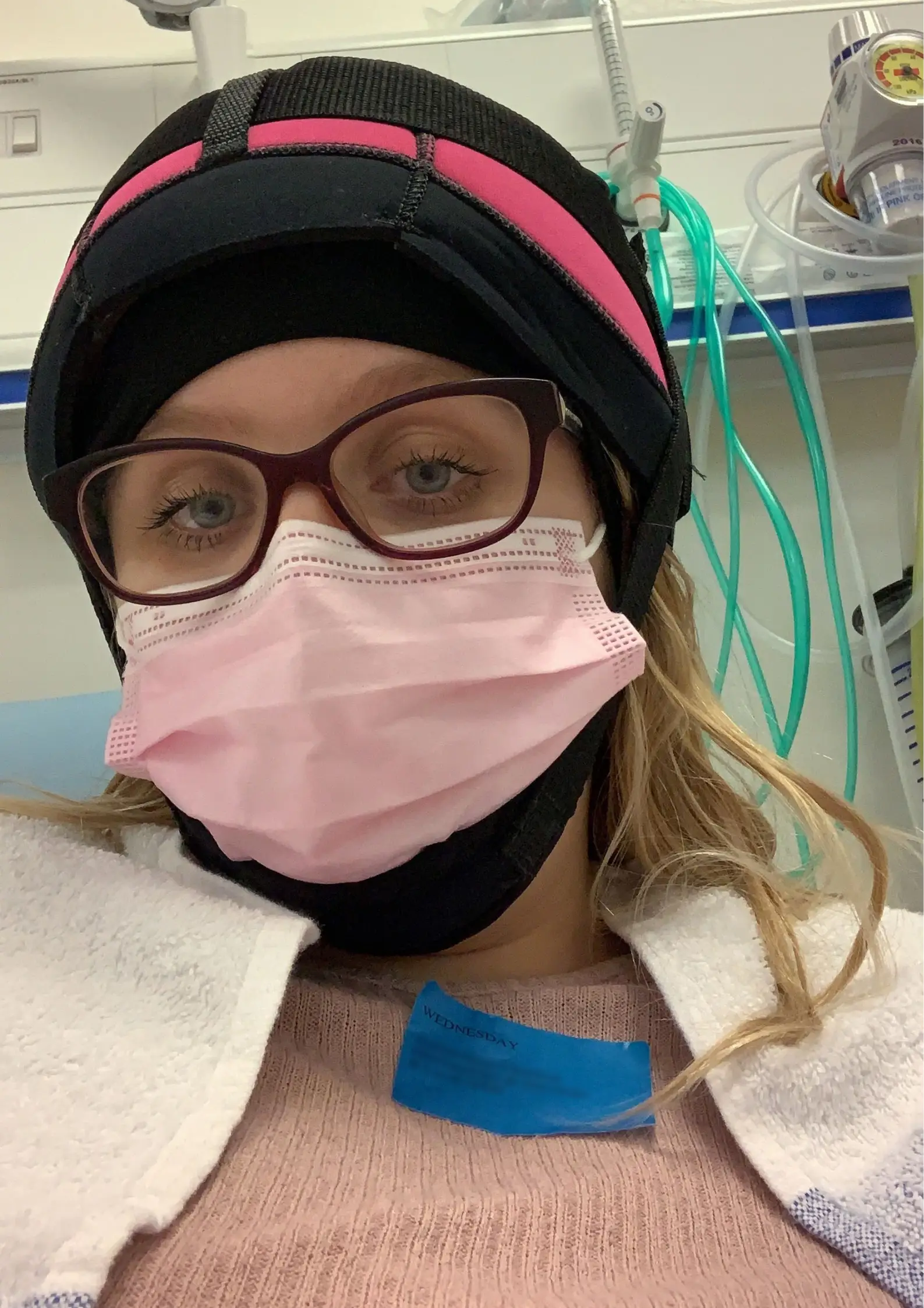 Melissa underwent gruelling treatment to treat the illness.