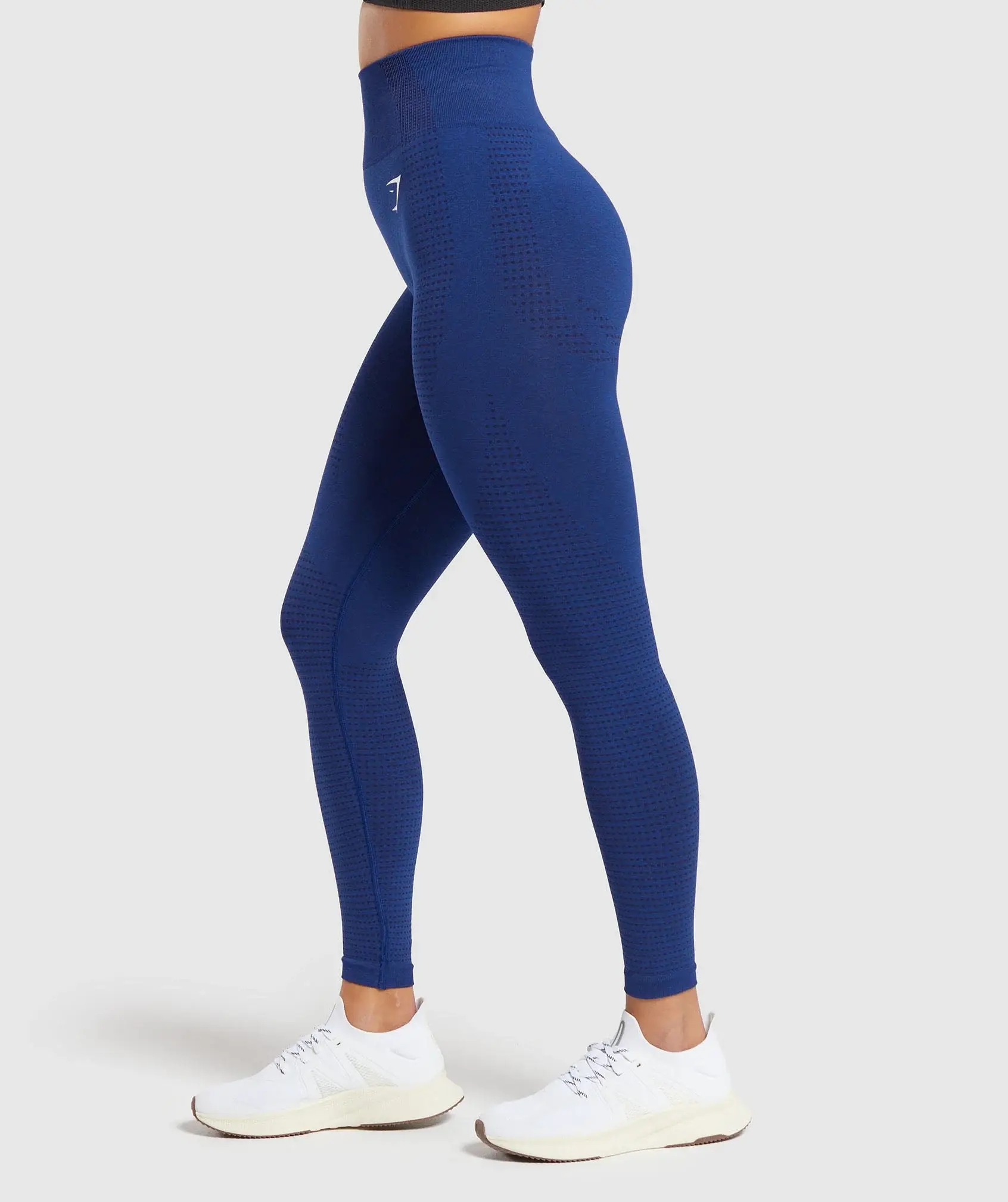 The impressive leggings are available in a range of colours.