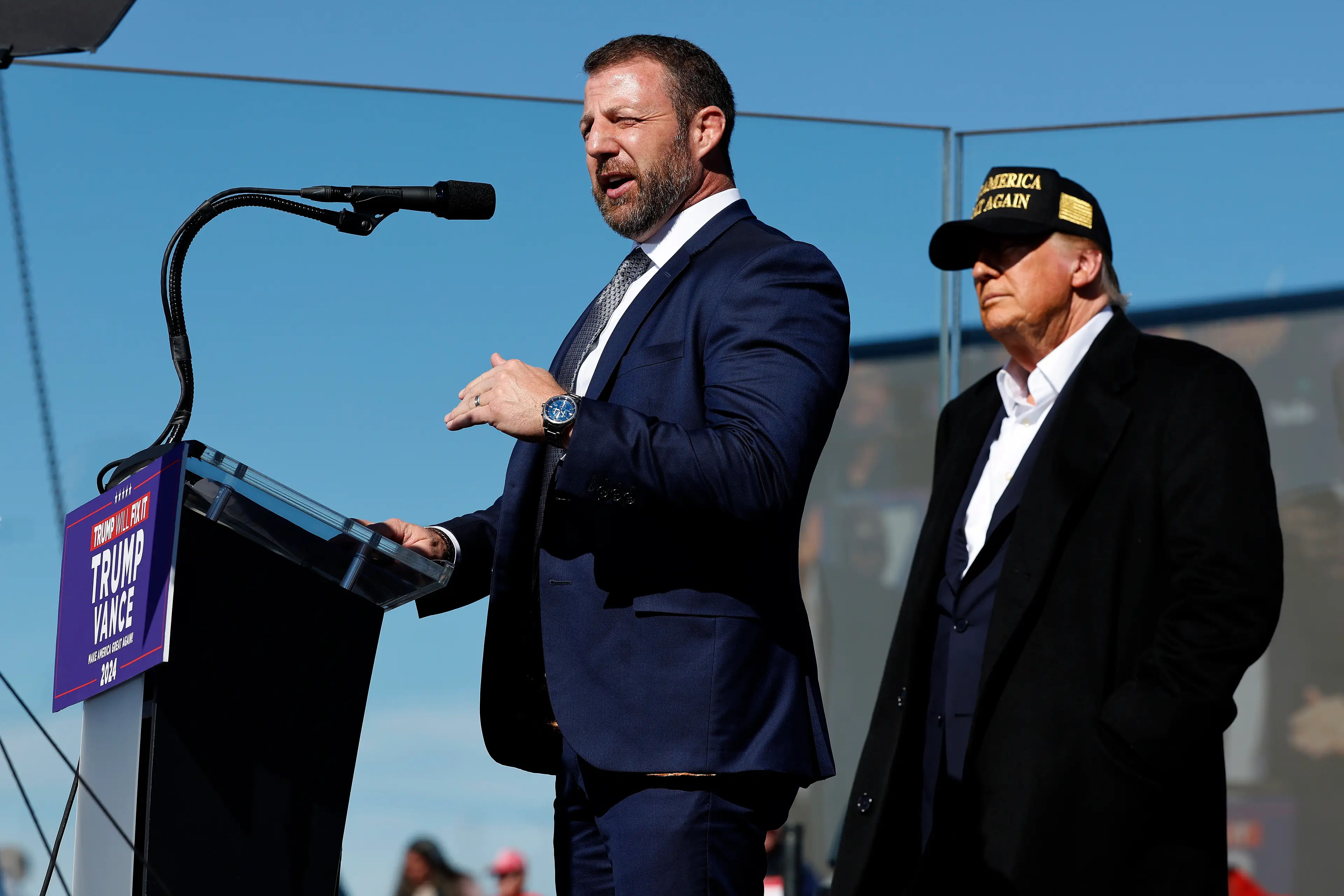 Noem will be replaced by Markwayne Mullin (Chip Somodevilla/Getty Images)