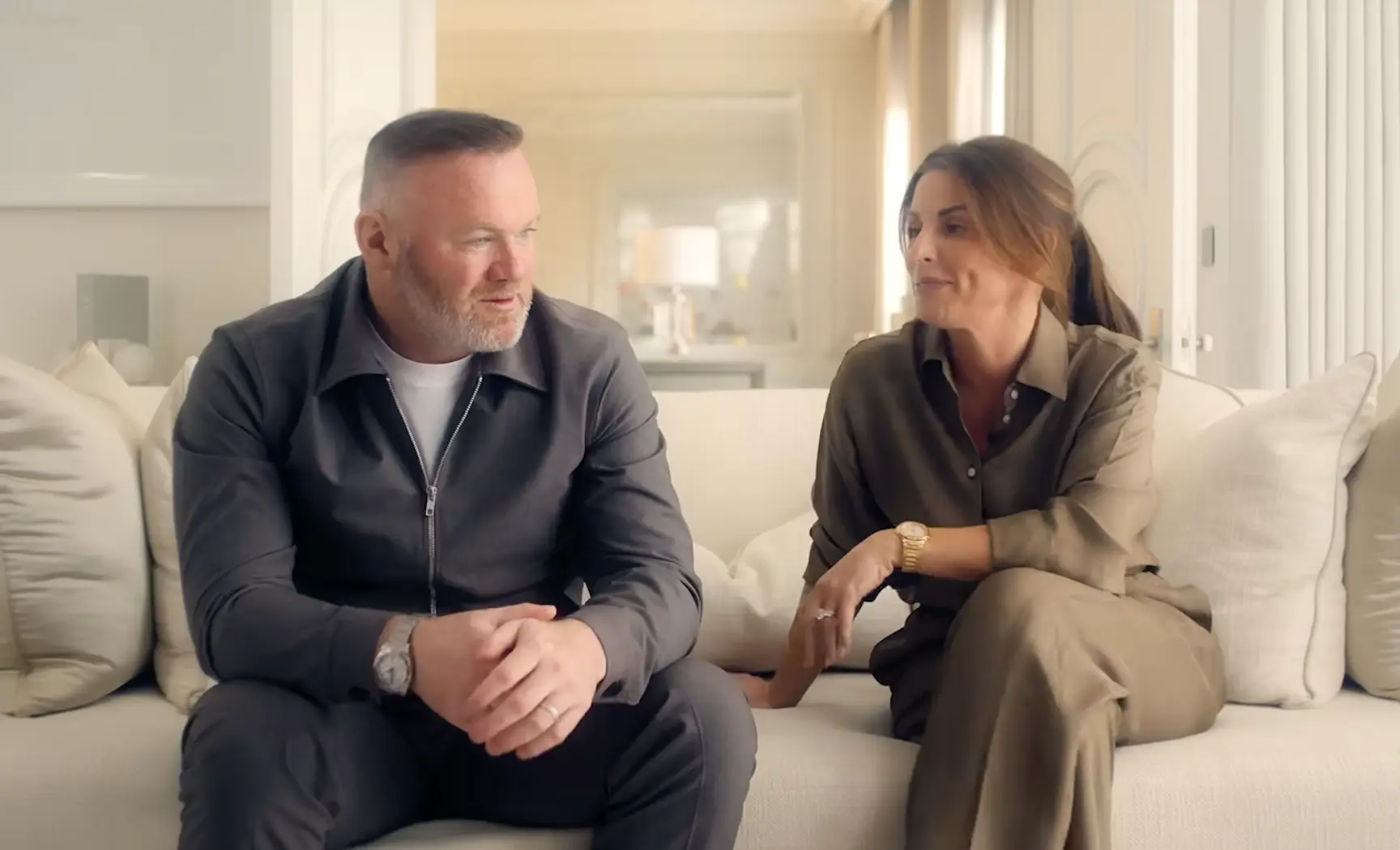 The couple got candid about their relationship in the new documentary (YouTube/DisneyPlusUK)