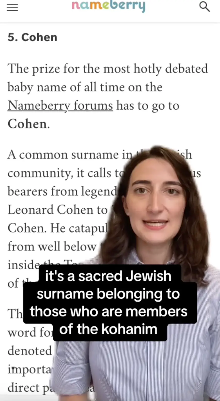 Many of the names have traditional origins.