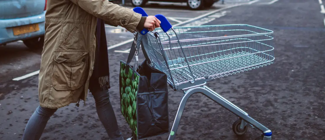 Do you know what the hook on your shopping trolley is actually for? (Getty Stock Images)
