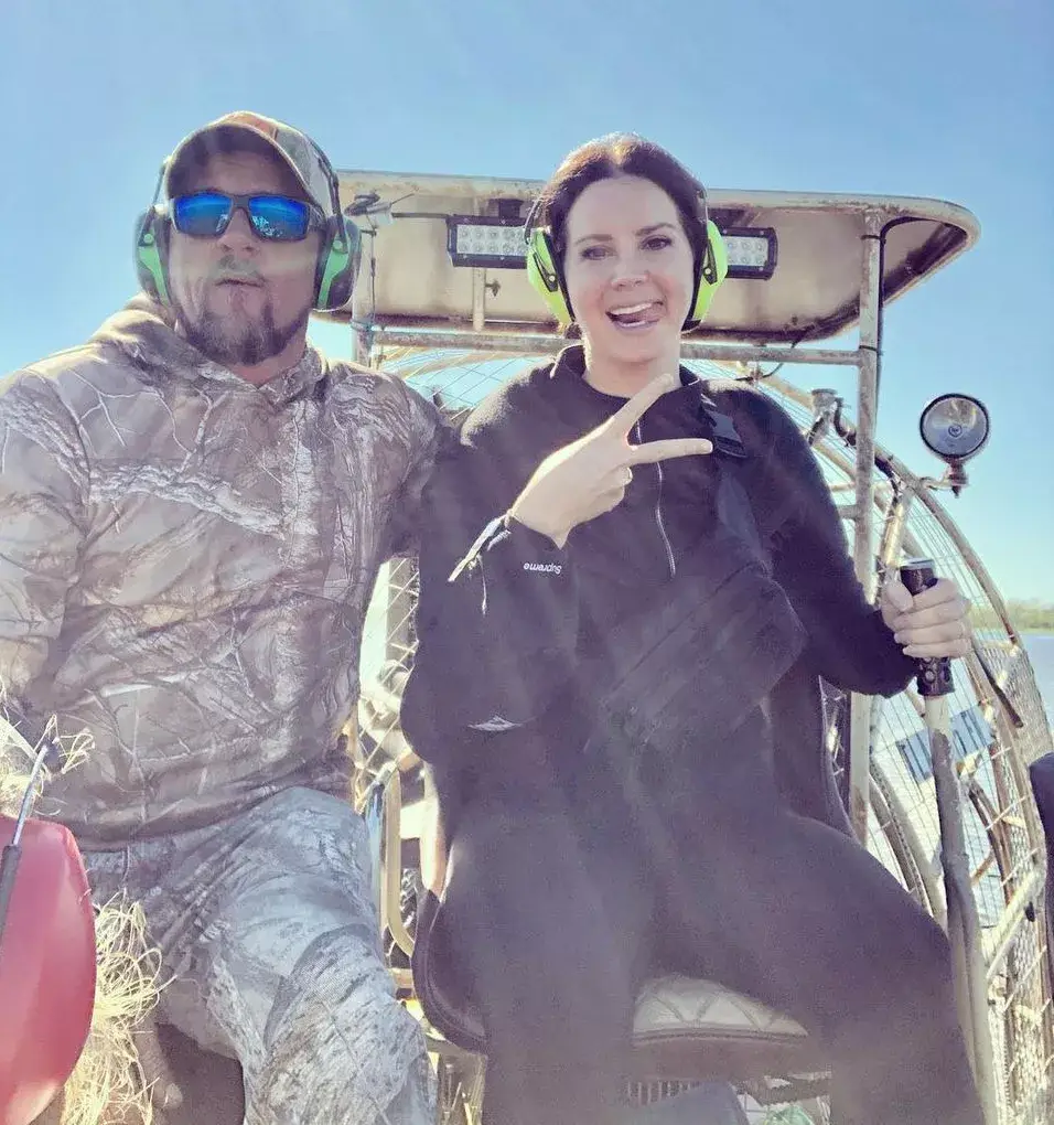 Del Rey told fans she met her 'one and only'. (Lana Del Rey/Facebook)