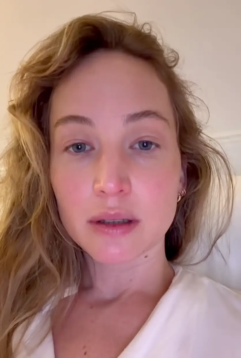Lawrence admitted she wasn't opposed to getting a facelift in the future (Instagram/@jlaw)