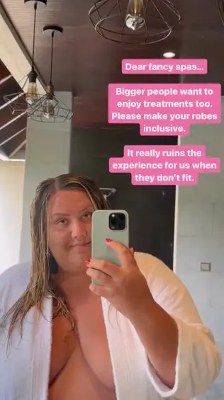 The post made a point.