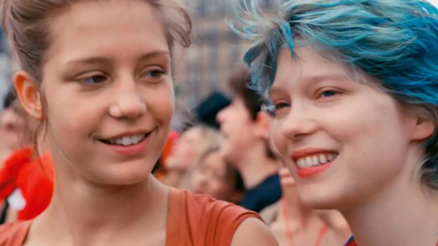 Actress broke down in tears during interview after shooting ‘graphic lesbian film’