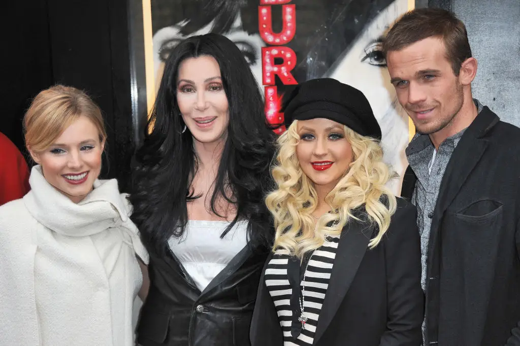 Cher and Bell starred in 2010's Burlesque together (Francois G. Durand / Contributor / Getty Images)
