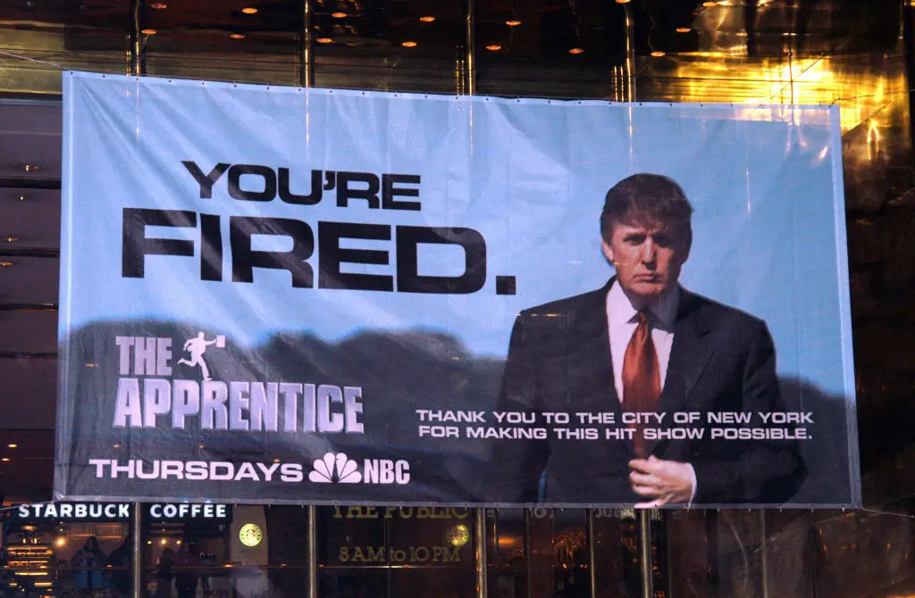 Donald Trump was on The Apprentice (Ron Galella/Ron Galella Collection via Getty Images)